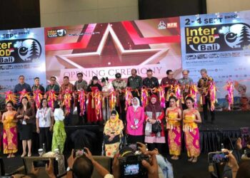 Bali Interfood 2026 menghadirkan 110 pelaku industri F&B dari delapan negara di Nusa Dua Bali