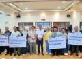 KAI Daop 7 Madiun menyerahkan bantuan TJSL Rp445 juta kepada masyarakat