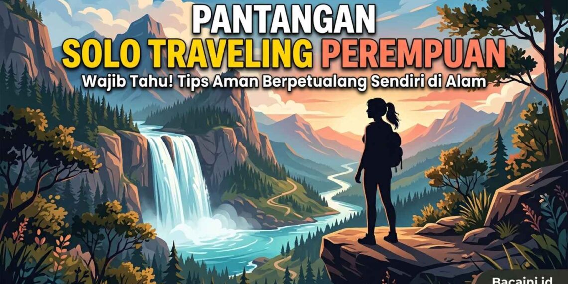Solo traveling perempuan dan tiga pantangan yang perlu dihindari