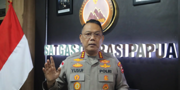 Kasatgas Humas Operasi Damai Cartenz, Kombes Pol Yusuf Sutejo. Foto: mediahub.polri.go.id