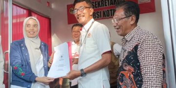 Ratih Dewi Indarti mendaftar bakal calon Ketua Umum KONI Kota Blitar 2026-2031