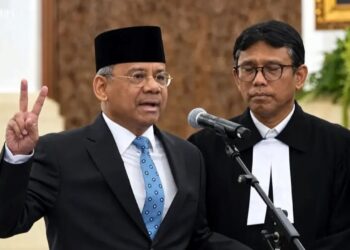 Suahasil Nazara resmi menjadi Menteri Keuangan menggantikan Purbaya Yudhi Sadewa