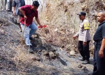 Warga Trenggalek Dulmungit ditemukan tewas terbakar di lahan kebakaran