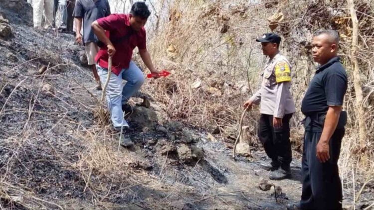 Warga Trenggalek Dulmungit ditemukan tewas terbakar di lahan kebakaran
