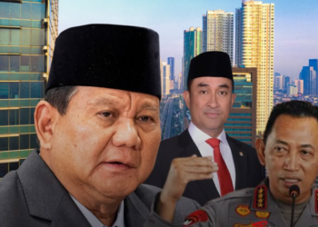 Foto ilustrasi Prabowo, Suyudi Ario, Listyo Sigit. Foto: IG@publyx