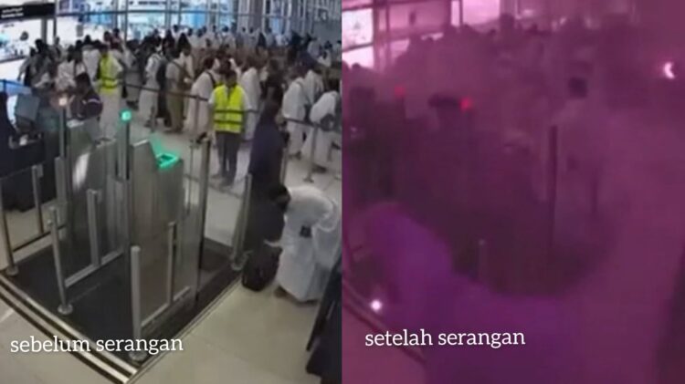 Bandara Internasional King Khalid di Riyadh, Arab Saudi, setelah penutupan menyusul serangan Houthi