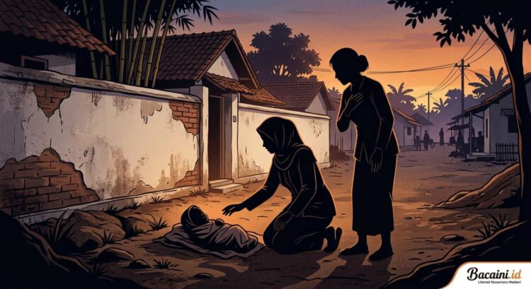 Penyelidikan polisi terkait penemuan bayi perempuan di Desa Ngaglik, Srengat, Kabupaten Blitar