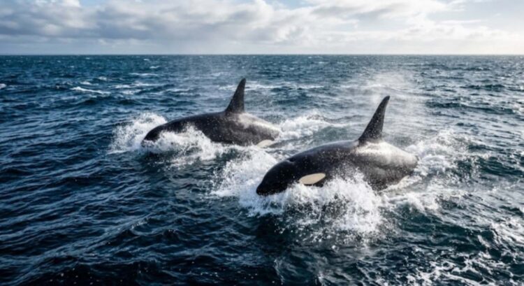 Hiu putih besar di perairan Afrika Selatan dan ancaman predator orca