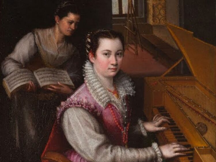 Lukisan Minerva Dressing karya Lavinia Fontana tahun 1613