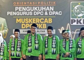 Pengukuhan pengurus DPC dan DPAC PKB Kabupaten Blitar periode 2026–2031