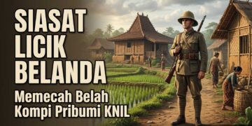 Prajurit pribumi KNIL pada masa kolonial Belanda