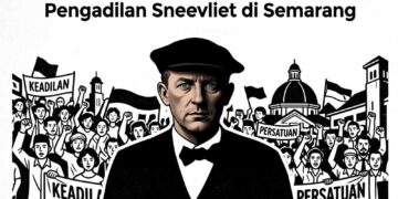 Sneevliet diadili pemerintah kolonial di Semarang pada 1917