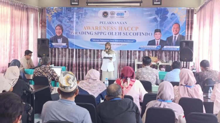 Seminar standardisasi dan keamanan pangan dapur MBG melalui HACCP di Jombang